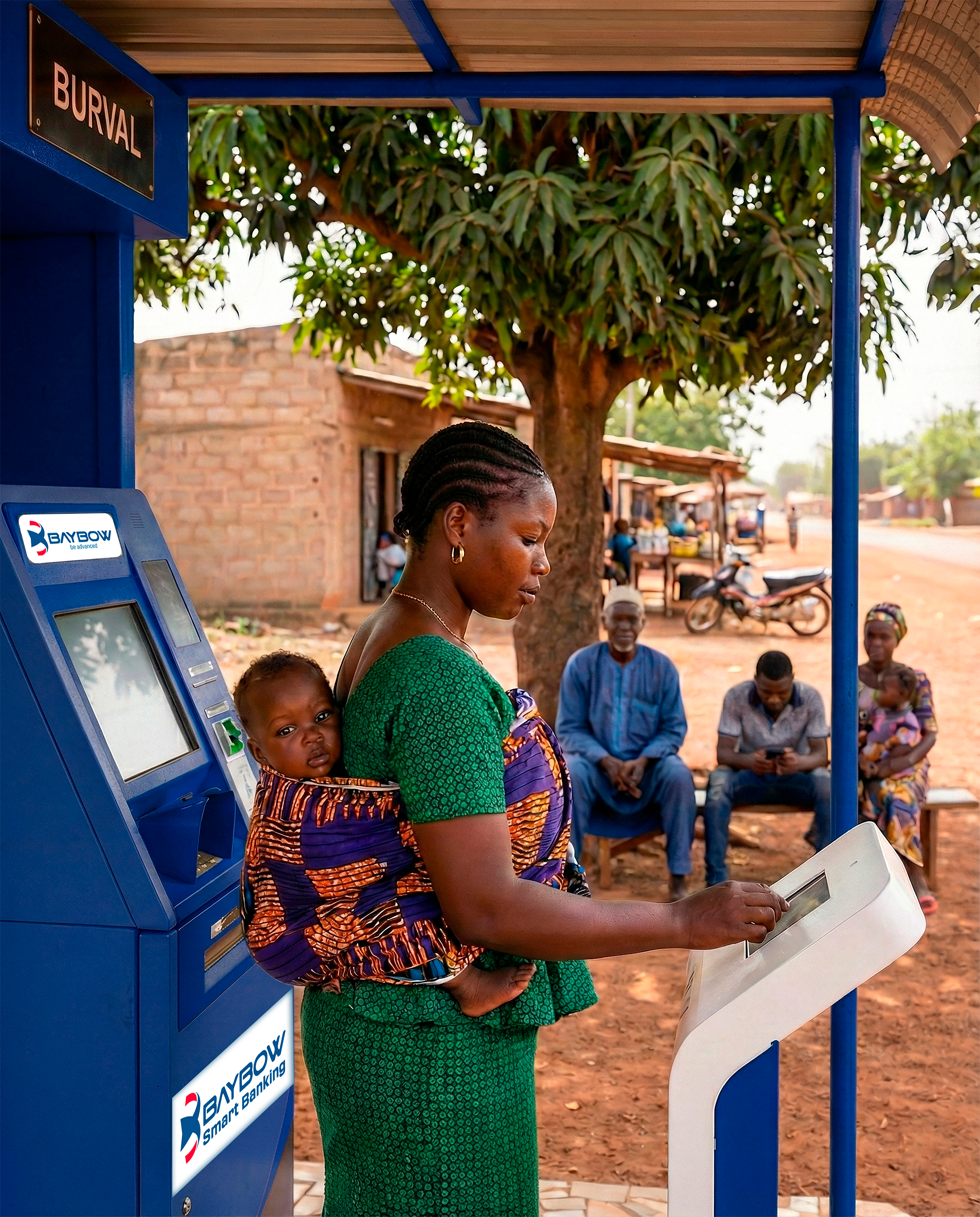 La banque va là où sont les clients — Service B-Collect